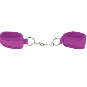  Фиолетовые наручники Velcro Cuffs Purple 