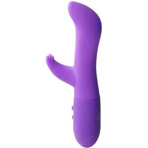  Фиолетовый вибратор Angel 17,5 см 