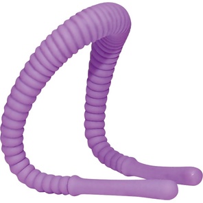  Фиолетовый гибкий фаллоимитатор Intimate Spreader для G-стимуляции 