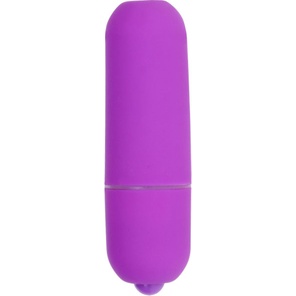  Фиолетовая вибропуля с 10 режимами вибрации 