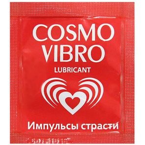  Пробник женского стимулирующего лубриканта на силиконовой основе Cosmo Vibro 3 гр 