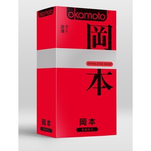  Ультратонкие презервативы OKAMOTO Skinless Skin Super thin 10 шт 
