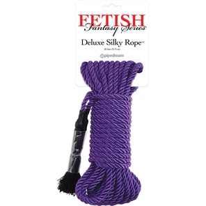  Фиолетовая веревка для фиксации Deluxe Silky Rope 9,75 м 