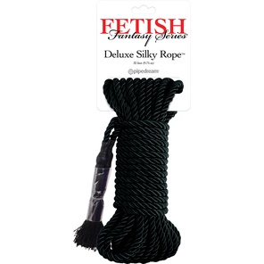  Черная веревка для фиксации Deluxe Silky Rope 9,75 м 