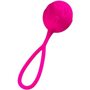  Ярко-розовый вагинальный шарик Geisha Ball Mia 
