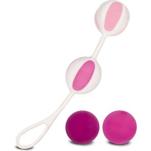  Розовые вагинальные шарики Geisha Balls 2 