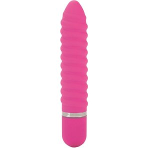  Розовый вибромассажер 10-Function Charisma Twisty 19,75 см 