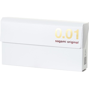  Супер тонкие презервативы Sagami Original 0.01 5 шт 
