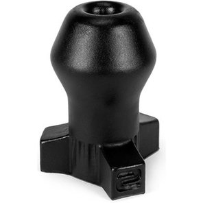  Анальная боеголовка Oxballs Ass Bomb Filler Plug Black S 7,5 см 