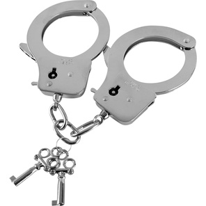  Наручники из листового металла с ключами Metal Handcuffs 
