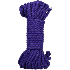  Фиолетовая верёвка для связывания и фиксации Bind Tie 9,14 м 