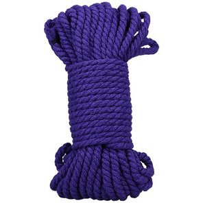  Фиолетовая верёвка для связывания и фиксации Bind Tie 15,24 м 