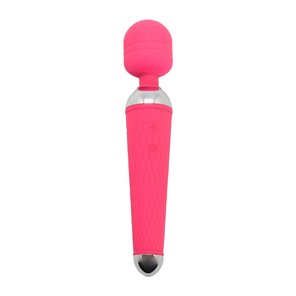  Розовый wand-вибратор Pichile 20 см 