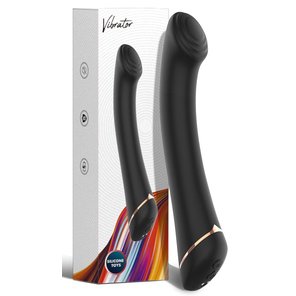 Черны вибратор для G-точки Gwand 18,7 см 