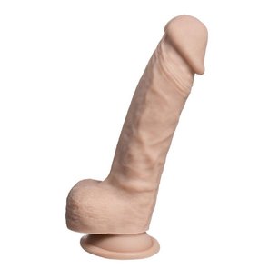  Телесный фаллоимитатор на присоске Real Skin Model 1 17,8 см 