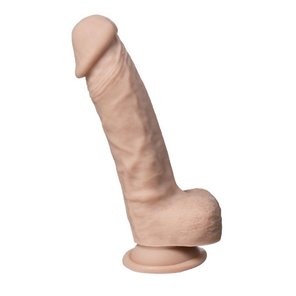  Телесный фаллоимитатор на присоске Real Skin Model 1 21 см 