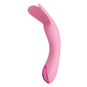  Розовый мини-вибратор DJ Cock 13,9 см 