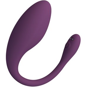  Фиолетовое виброяйцо Dora с управлением через приложение 