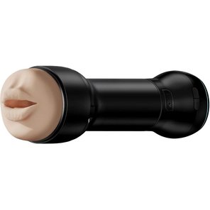  Набор PowerBlow Feel Stroker Mouth: мастурбатор-ротик и интерактивная насадка 
