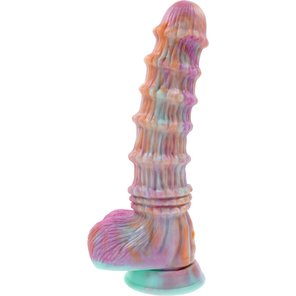  Фантазийный вибратор на присоске Fantasy 27,6 см 