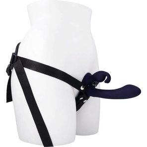  Женский страпон с вибрацией Giving Vibes 