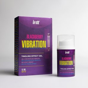  Стимулирующий гель с эффектом вибрации Blackberry Vibration 15 мл 