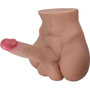  Мужской полуторс Rhyne с членом и анальным тоннелем 