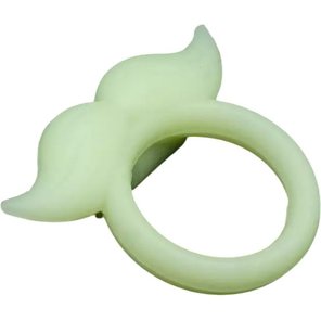  Люминесцентное эрекционное виброкольцо Hipster 