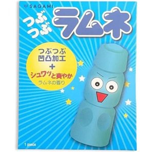  Презерватив Sagami Studded Lemonade с ароматом лимонада 1 шт 