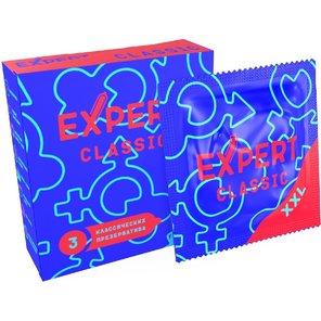  Презервативы увеличенного размера Expert Classic XXL 3 шт 