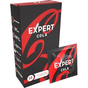  Презервативы с ароматом колы Expert Cola 15 шт 