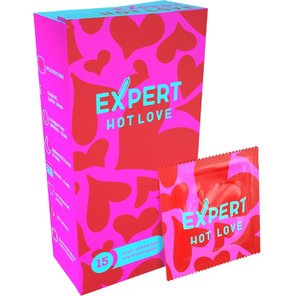  Презервативы с разогревающим эффектом Expert Hot Love 15 шт 