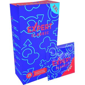  Презервативы увеличенного размера Expert Classic XXL 15 шт 