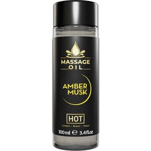  Массажное масло с ароматом амбры и мускуса Massage Oil 100 мл 