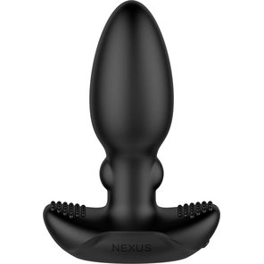  Черная анальная вибровтулка Nexus Beat 10,8 см 