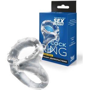  Прозрачное двойное эрекционное кольцо 