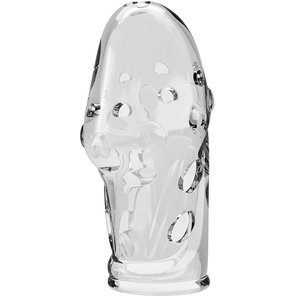  Прозрачная насадка на пенис Booker 8 см 