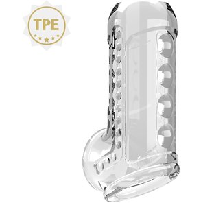  Прозрачная насадка на пенис Farrel 