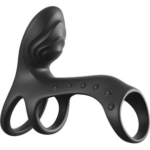  Черная насадка на пенис Ultimate Couples Cage Pro 