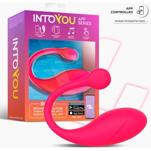  Ярко-розовое интерактивное виброяйцо Bulby 