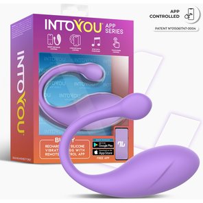  Сиреневое интерактивное виброяйцо Bulby 