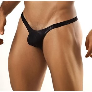  Черные сексуальные трусы-стринги 