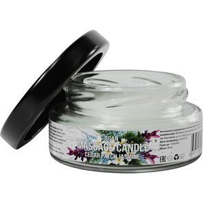  Массажная свеча «Кедр Пачули Жасмин» 50 мл 
