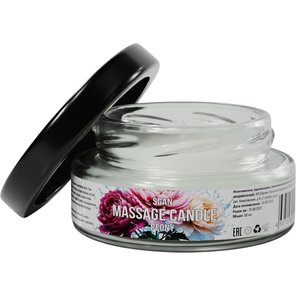  Массажная свеча «Цветущий пион» 50 мл 