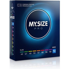  Презервативы MY.SIZE размер 72 3 шт 