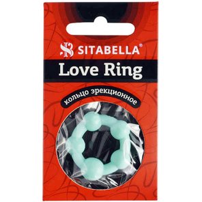 Цветное эрекционное кольцо с 5 бусинами Love Ring 