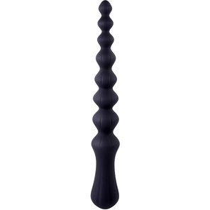  Черная анальная цепочка Beads Hunter 24,1 см 