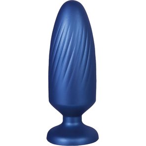  Синяя анальная пробка G Stuck Silicone Anal Plug 13,5 см 