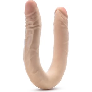  Телесный двусторонний фаллоимитатор 16.5 Inch Double Dong 41,9 см 