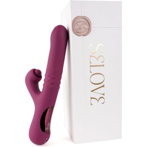  Фиолетовый вибратор-кролик Selove ComePlay 23,9 см 